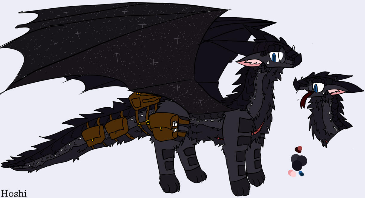 Hoshiyoru | Furred Dragon